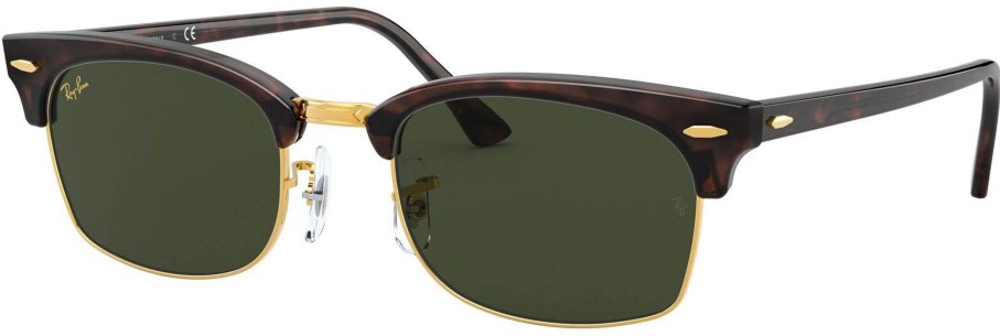 Damen Ray-Banu00ae | Ray-Ban Clubmaster Square Rb3916-130431-52